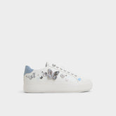 White/Multi Saxony White/Multi Women's Platform and wedge sneakers - Low top sneaker | Aldo