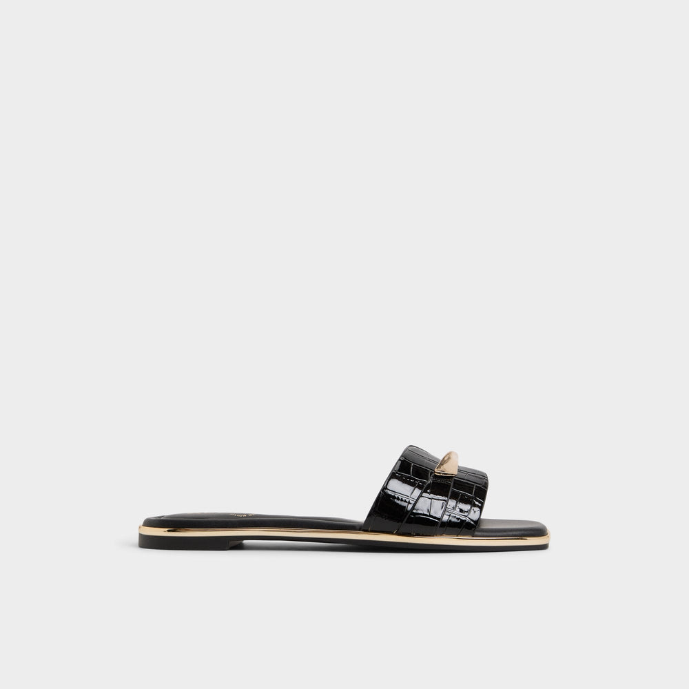 Black Darlina in Black - Slide sandal | Aldo