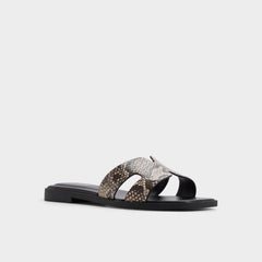 Open brown Itsandal in Open Brown 14190528 - Slide sandal | Aldo