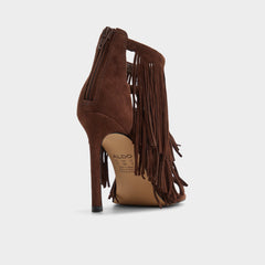 Dark brown Nahana in Dark Brown - Strappy heeled sandal, Stiletto heel | Aldo