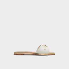 Open white Alamassi Open White Women's Flats - Slide sandal | Aldo