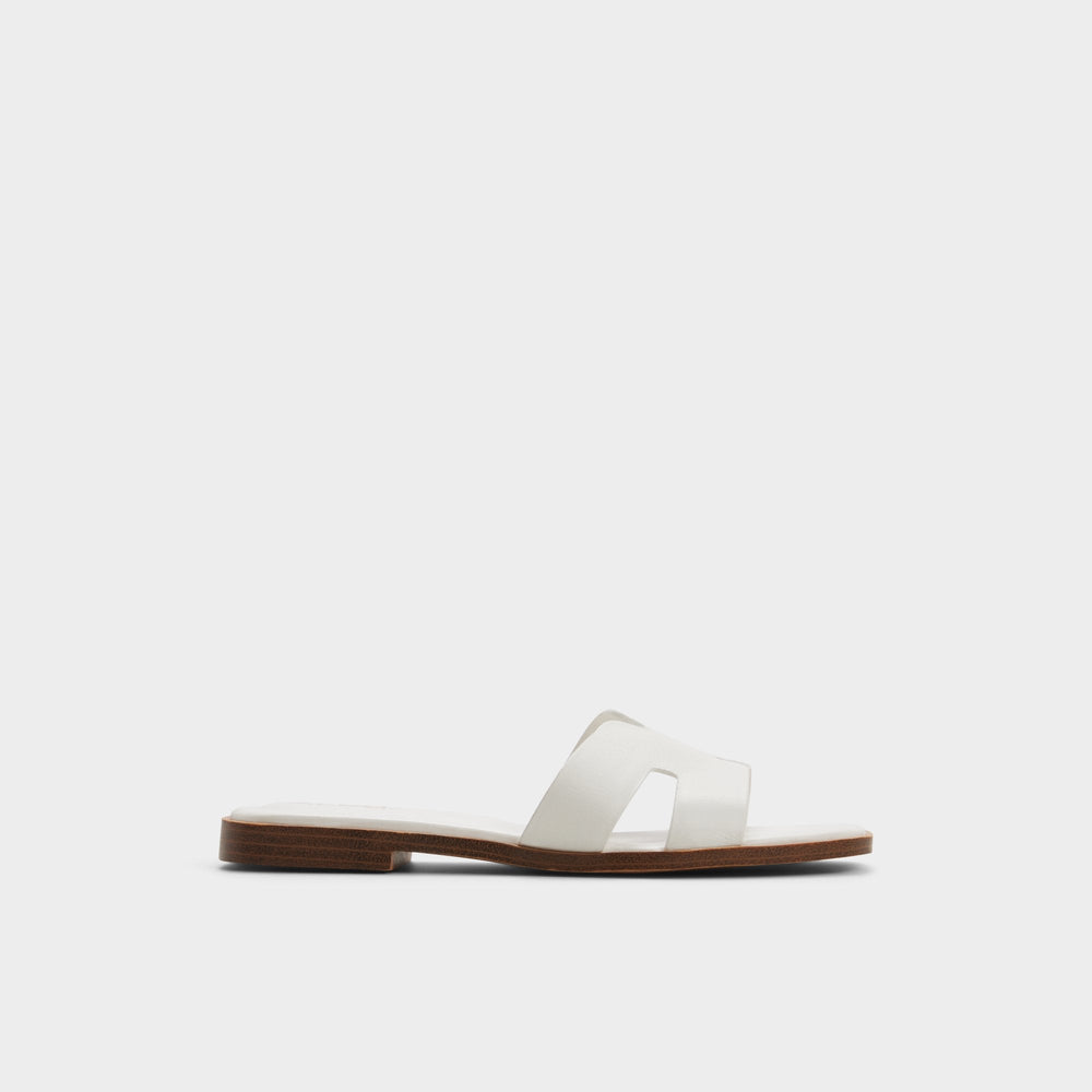 White Itsandalb in White - Slide sandal | Aldo