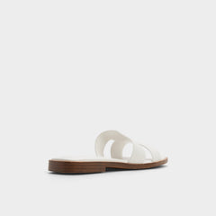 White Itsandalb in White - Slide sandal | Aldo