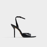 Black Forevermore Black Women's Strappy sandals - Strappy heeled sandal, Stiletto heel | Aldo