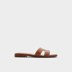 Medium brown Itsandalb in Medium Brown - Slide sandal | Aldo