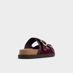 Bordo Bohochic in Bordo - Footbed sandal, Footbed sandal | Aldo