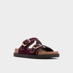 Bordo Bohochic in Bordo - Footbed sandal, Footbed sandal | Aldo