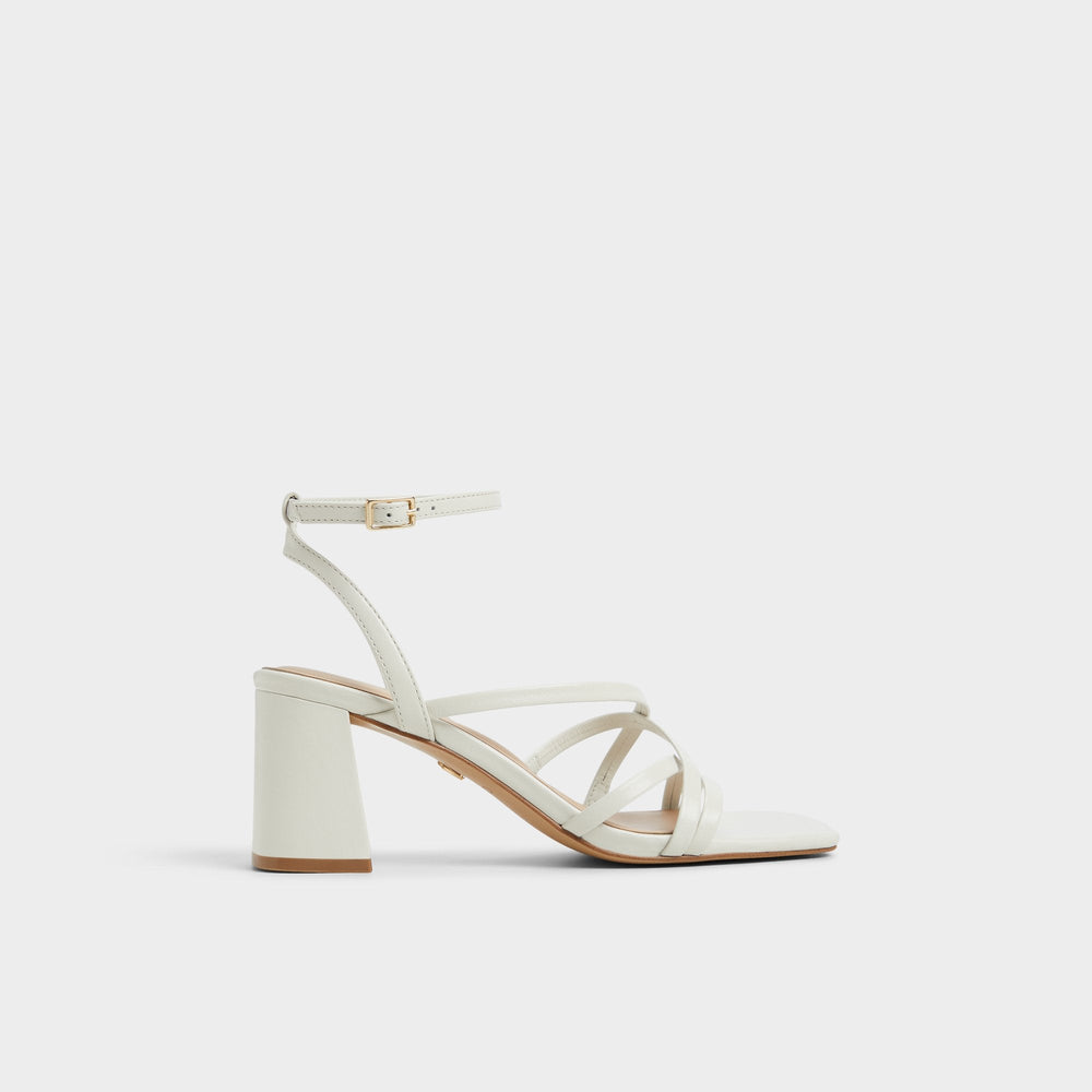 Other white Esther Other White Women's Block heels - Strappy heeled sandal, Block heel | Aldo