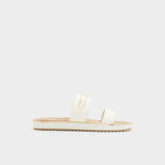White Lagoon White Women's Strappy sandals - Slide sandal, Footbed sandal | Aldo