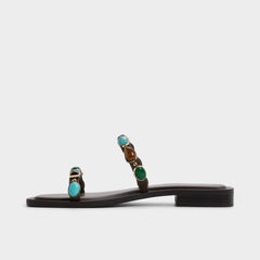 Dark brown Sapphira in Dark Brown 14189967 - Slide sandal | Aldo