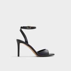 Black Sake Black Women's Strappy sandals - Strappy heeled sandal | Aldo