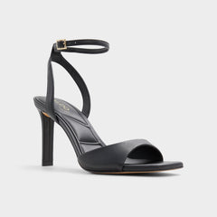 Black Sake Black Women's Strappy sandals - Strappy heeled sandal | Aldo