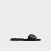 Black Biggin in Black - Slide sandal | Aldo