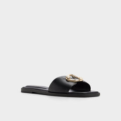 Black Biggin in Black - Slide sandal | Aldo