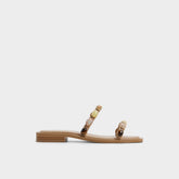 Medium beige Sapphira in Medium Beige 14213541 - Slide sandal | Aldo