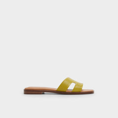 Other yellow Itsandal in Other Yellow - Slide sandal | Aldo