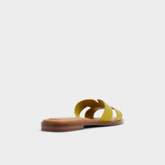Other yellow Itsandal in Other Yellow - Slide sandal | Aldo
