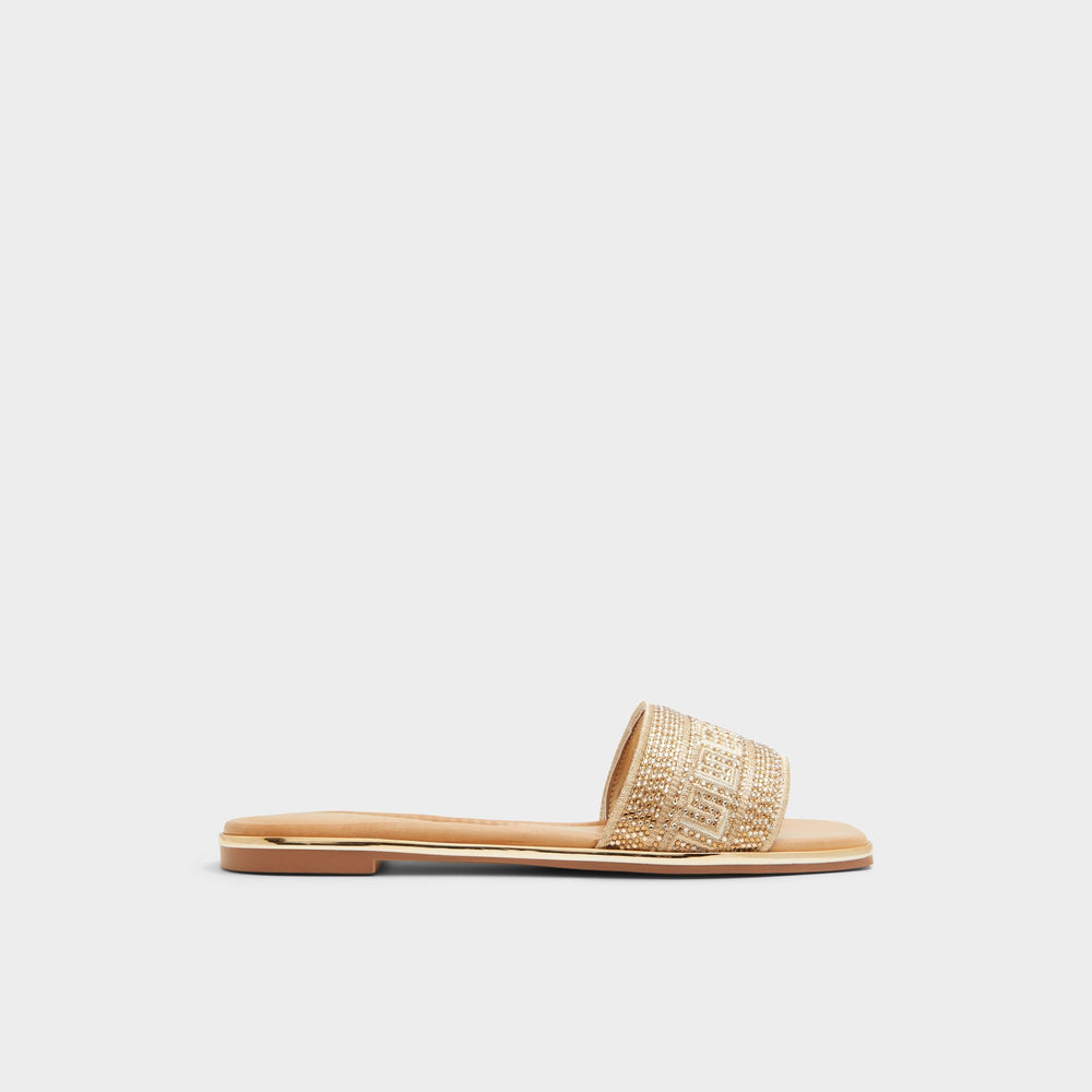 Gold Oceania in Gold 13747178 - Slide sandal | Aldo