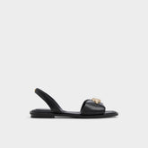 Black Goassi Black Women's Flats - Flat sandal | Aldo