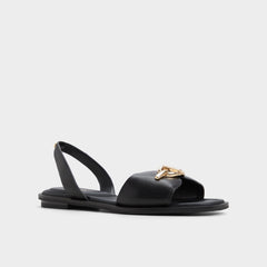 Black Goassi Black Women's Flats - Flat sandal | Aldo