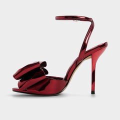 Medium red Tinsletta in Medium Red - Heeled sandal, Stiletto heel | Aldo
