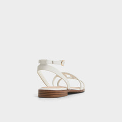 White Greengrove White Women's Flats - Flat sandal | Aldo