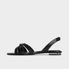 Black Marassita Black Women's Slingbacks - Flat sandal | Aldo