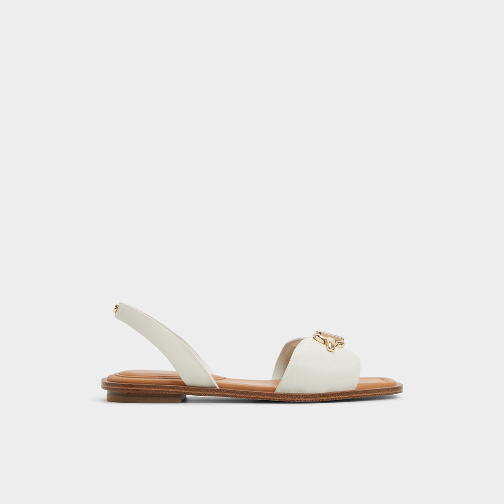 White/bone Goassi White/Bone Women's Flats - Flat sandal | Aldo