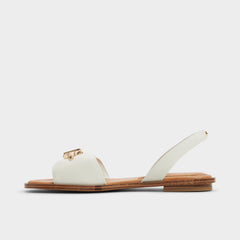 White/bone Goassi White/Bone Women's Flats - Flat sandal | Aldo