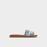 Denim Beachside Denim Women's Flats - Slide sandal | Aldo
