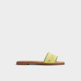 Bright Yellow Seavacay Bright Yellow Women's Travel essentials - Slide sandal | Aldo