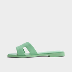Medium green Itsandal Medium Green Women's Flats - Slide sandal | Aldo