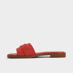 Medium Red Dallaedar Medium Red Women's Flats - Slide sandal | Aldo