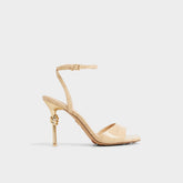 Medium Beige Harmonious in Medium Beige - Strappy heeled sandal | Aldo