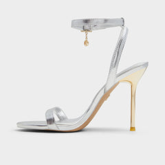 Silver Maristou Silver Women's Strappy sandals - Strappy heeled sandal | Aldo