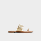 Gold Beachwalk Gold Women's Iridescent metallics - Slide sandal | Aldo