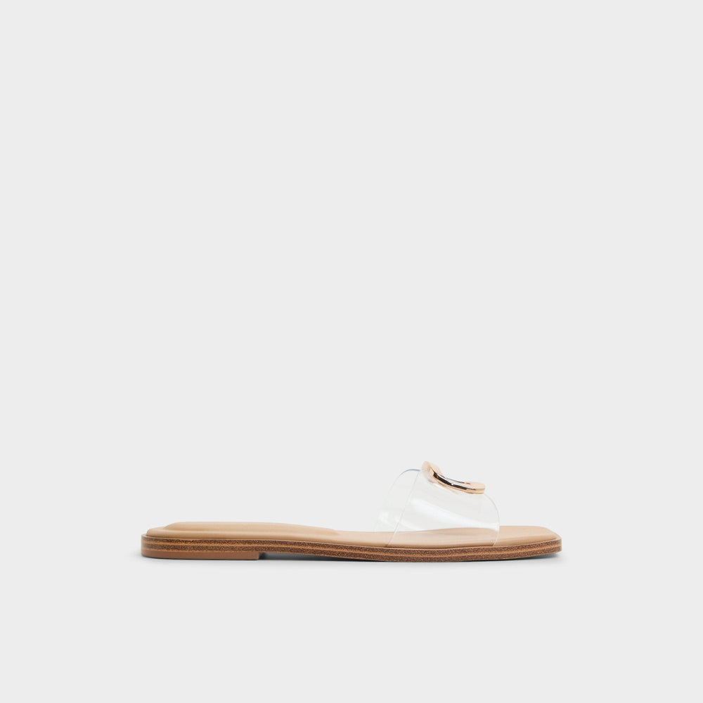 Clear Tidella Clear Women's Flats - Slide sandal | Aldo