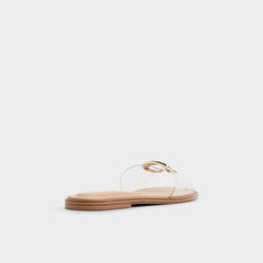 Clear Tidella Clear Women's Flats - Slide sandal | Aldo