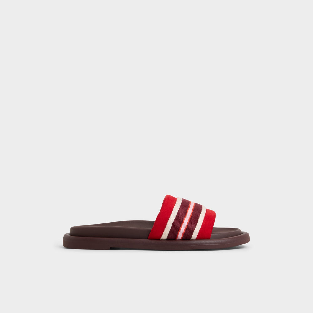 Open red Nydelagan in Open Red - , Footbed sandal | Aldo
