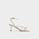 White/bone Elodiah White/Bone Women's Travel essentials - Strappy heeled sandal, Stiletto heel | Aldo