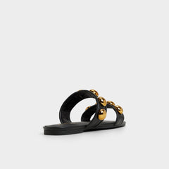 Black Katalena in Black - Slide sandal | Aldo