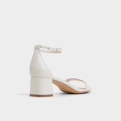 White/Bone Calliope White/Bone Women's Block heels - Heeled sandal, Block heel | Aldo
