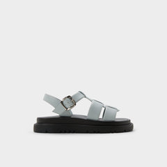Other Blue Linettie in Other Blue - Gladiator sandal, Footbed sandal | Aldo
