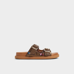Open Brown Bohochic Open Brown Women's Footbed sandals - Footbed sandal | Aldo