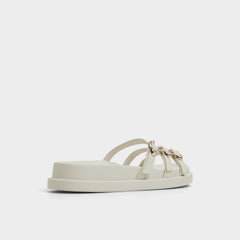 White Zephyra White Women's Footbed sandals - Footbed sandal, Footbed sandal | Aldo