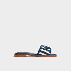Blue Combo Sabbia Blue Combo Women's Flats - Slide sandal | Aldo