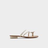 Silver Garberia Silver Women's Flats - Flip flop | Aldo