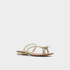Silver Garberia Silver Women's Flats - Flip flop | Aldo