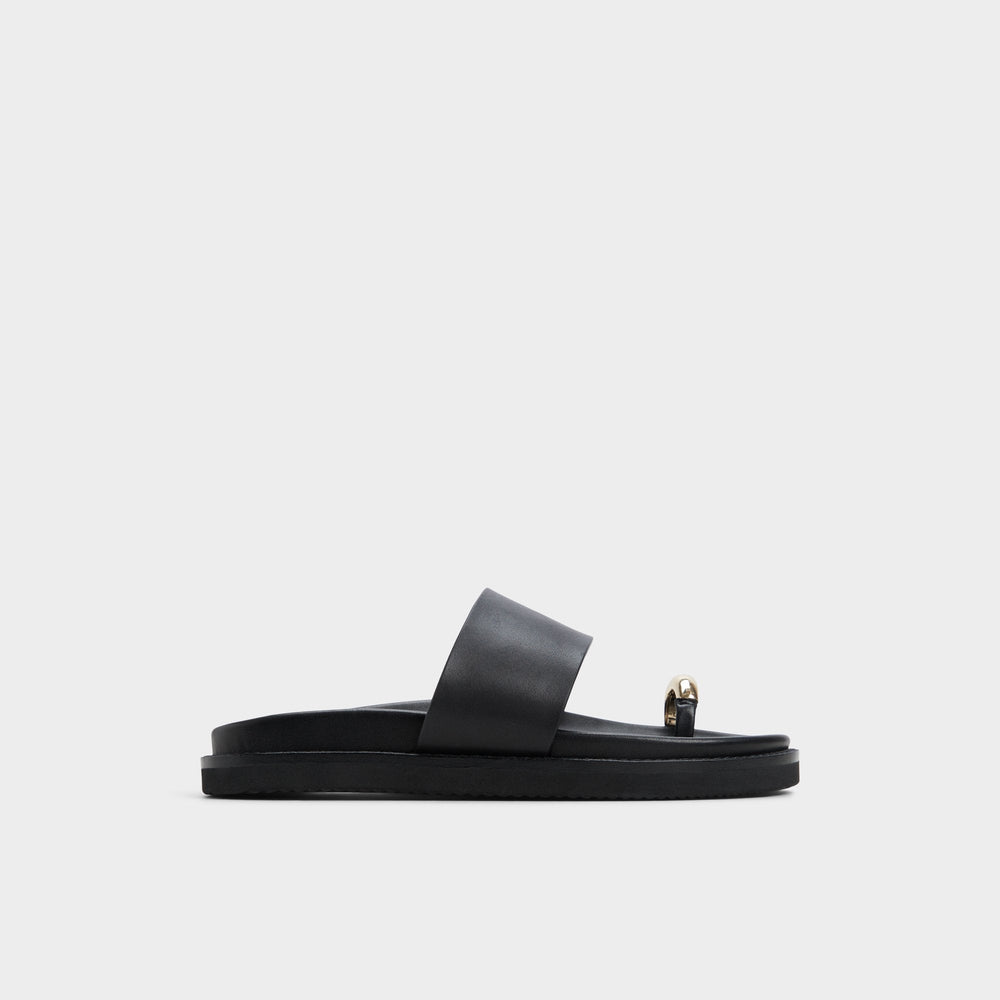 Black Beachstroll Black Women's Footbed sandals - Footbed sandal, Footbed sandal | Aldo
