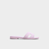 Light purple Itsandal Light Purple Women's Flats - Slide sandal | Aldo